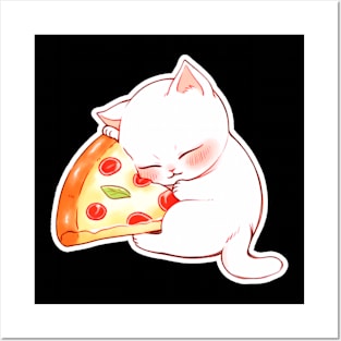 Snoozerina Whiskerbell, When You Love Pizza Too Much Posters and Art